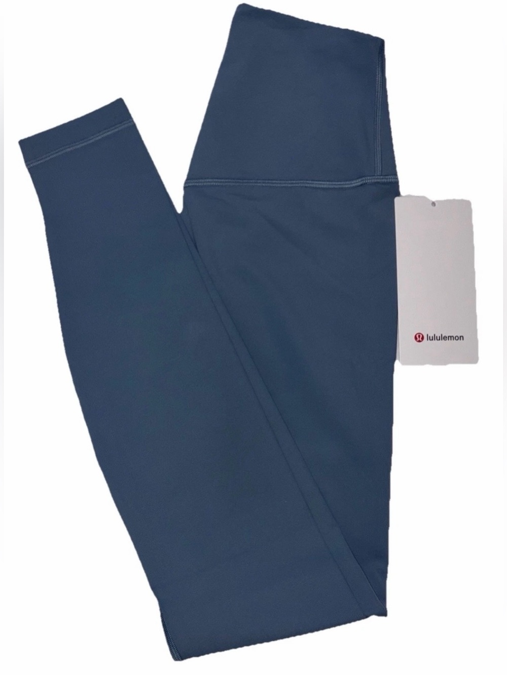 NWT*LULULEMON*SIZE 4*ALIGN HIGH RISE 28” L PANT*AUTHENTIC*STEEL BLUE*$98 RETAIL